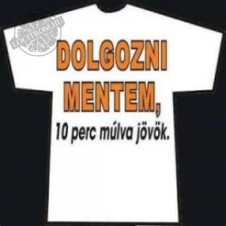 dolgozni mentem
