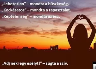 Adj esélyt